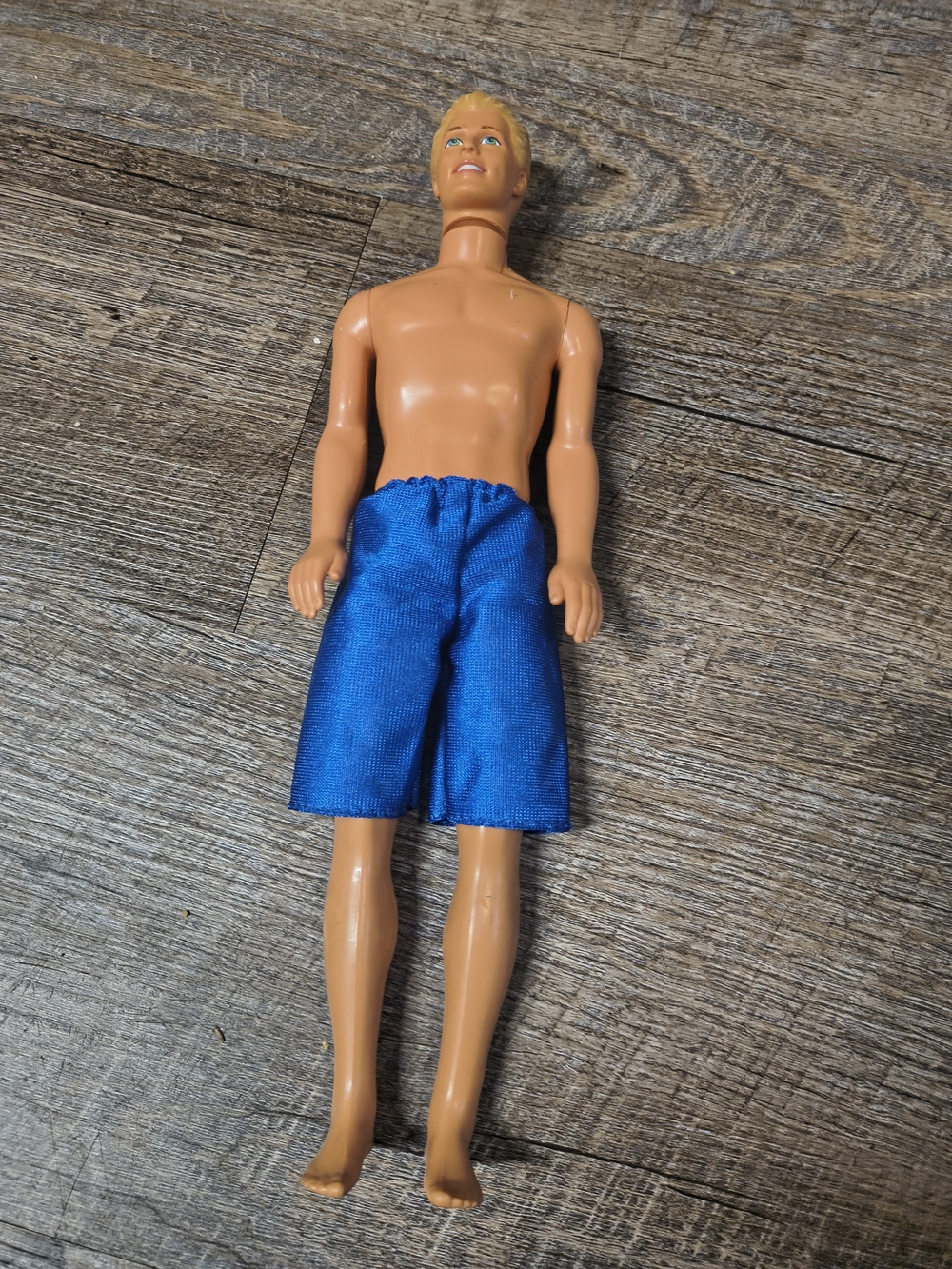 Blue Men's Doll Shorts - Classic Swim Trunks